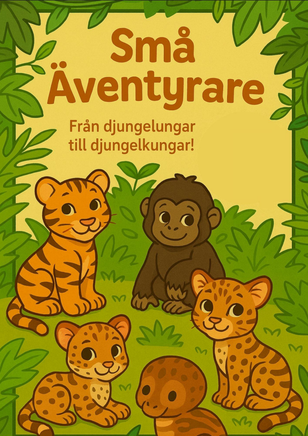 Små Äventyrare | Digital målarbok med fakta